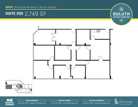 3505 Koger Blvd, Duluth, GA for lease Floor Plan- Image 1 of 1