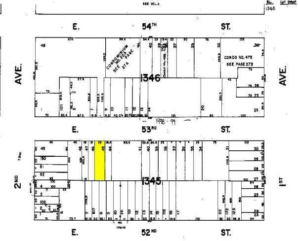 316 E 53rd St, New York, NY à louer - Plan cadastral - Image 2 de 8