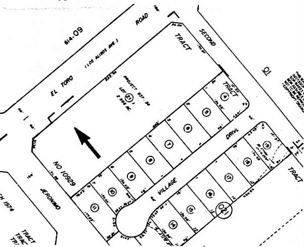 22972-22978 El Toro Rd, Lake Forest, CA à vendre - Plan cadastral - Image 2 de 8