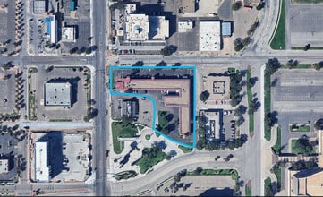 601 Avenue Q, Lubbock, TX - Aerial map view