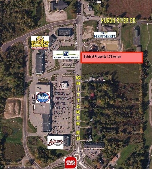 1881 Whittaker Rd, Ypsilanti, MI à vendre - Aérien - Image 2 de 4