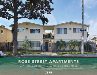 Plus de détails pour 427 N Rose St, Anaheim, CA - Multi-résidentiel à vendre