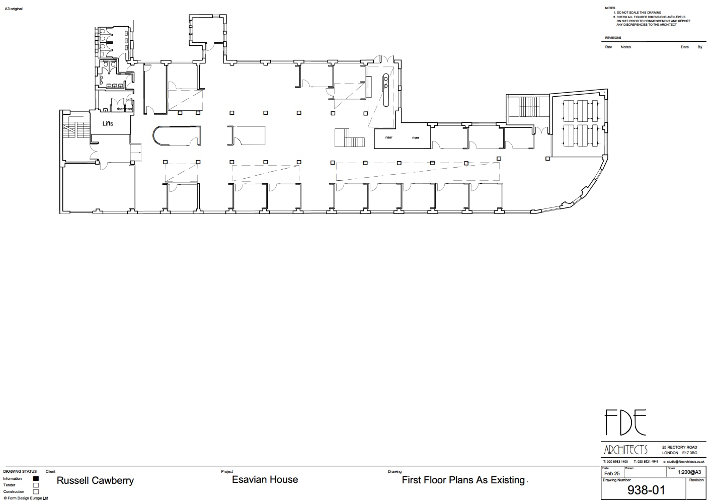 181A High Holborn, Londres à louer Plan d’étage- Image 1 de 1