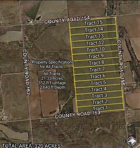 1405 County Road 155, Abilene, TX for sale - Plat Map - Image 1 of 5