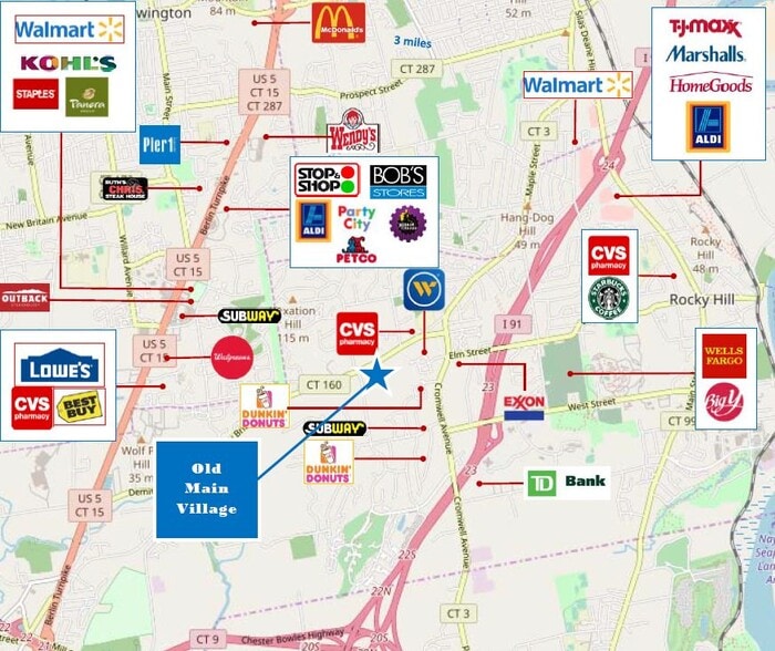 154 New Britain Ave, Rocky Hill, CT à louer - Photo du bâtiment - Image 2 de 3