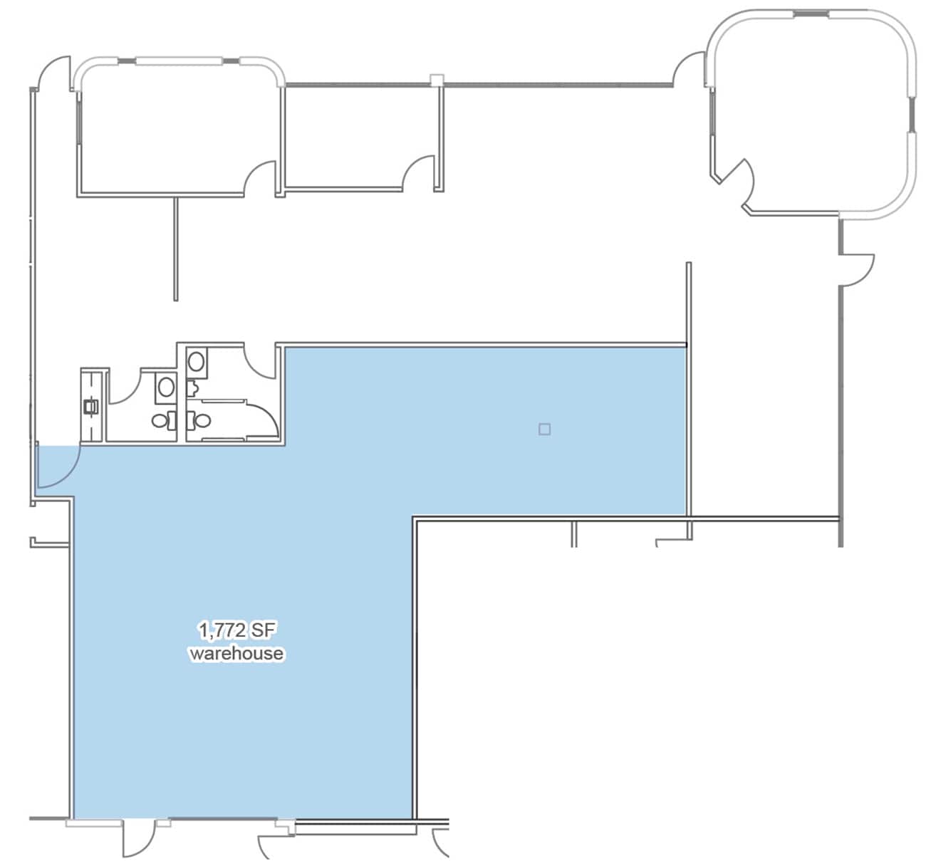 6100 NW 2nd St, Oklahoma City, OK for lease Floor Plan- Image 1 of 2