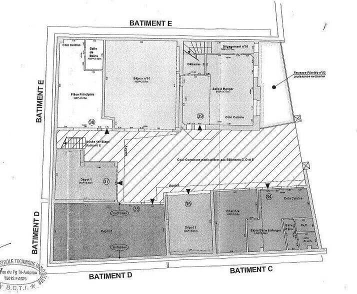 Rue Larrey, Paris for lease - Building Photo - Image 2 of 11