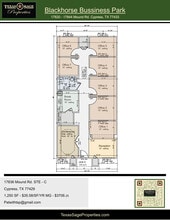 17820 Mound Rd, Cypress, TX for lease Floor Plan- Image 1 of 1