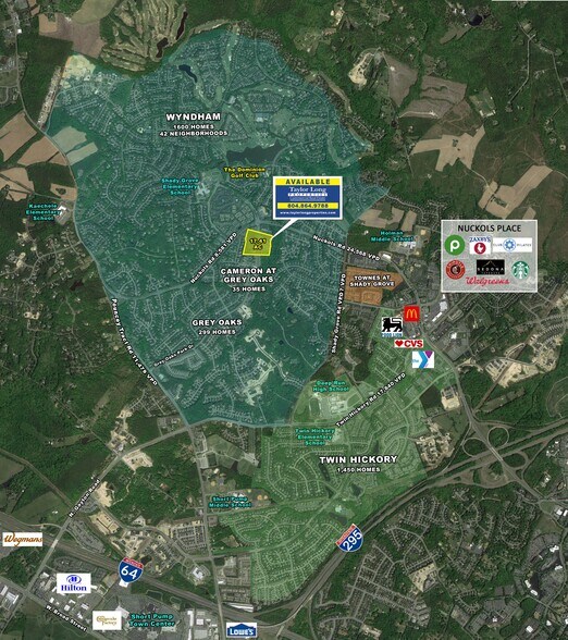 Nuckols Rd & Wyndham Park Dr, Glen Allen, VA à vendre - Photo du bâtiment - Image 3 de 3