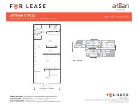 2973 W 7th St, Fort Worth, TX for lease Floor Plan- Image 1 of 2