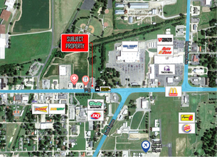 1320 1st St, Kennett, MO - AERIAL  map view