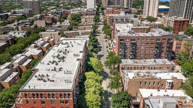 1419 N Wells St, Chicago, IL for lease Aerial- Image 2 of 3