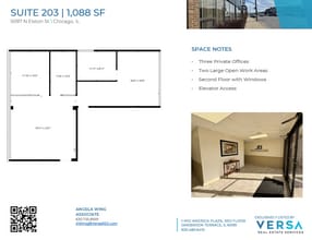 5097 N Elston Ave, Chicago, IL à louer Plan d’étage- Image 1 de 1