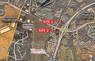 Plus de détails pour Poplar Tent Rd Portfolio – Terrain à vendre, Concord, NC
