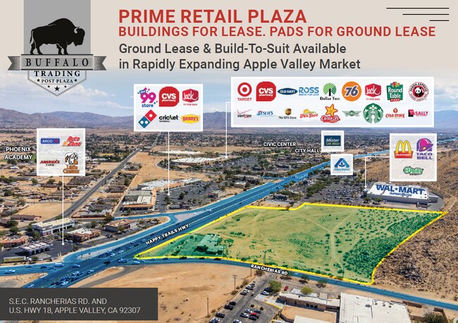 More details for Highway 18 & Rancherias Rd, Apple Valley, CA - Retail for Lease