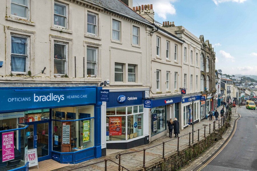 16A Market Jew St, Penzance à vendre Photo du bâtiment- Image 1 de 7
