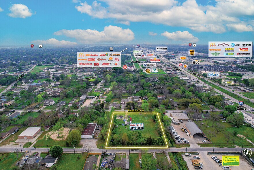 747 W Rittenhouse Rd, Houston, TX à louer - Aérien - Image 3 de 3
