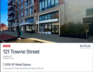 Plus de détails pour 121 Towne St, Stamford, CT - Commerce de détail à louer