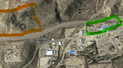 200 S Old Highway 188, Tonto Basin, AZ - AERIAL  map view