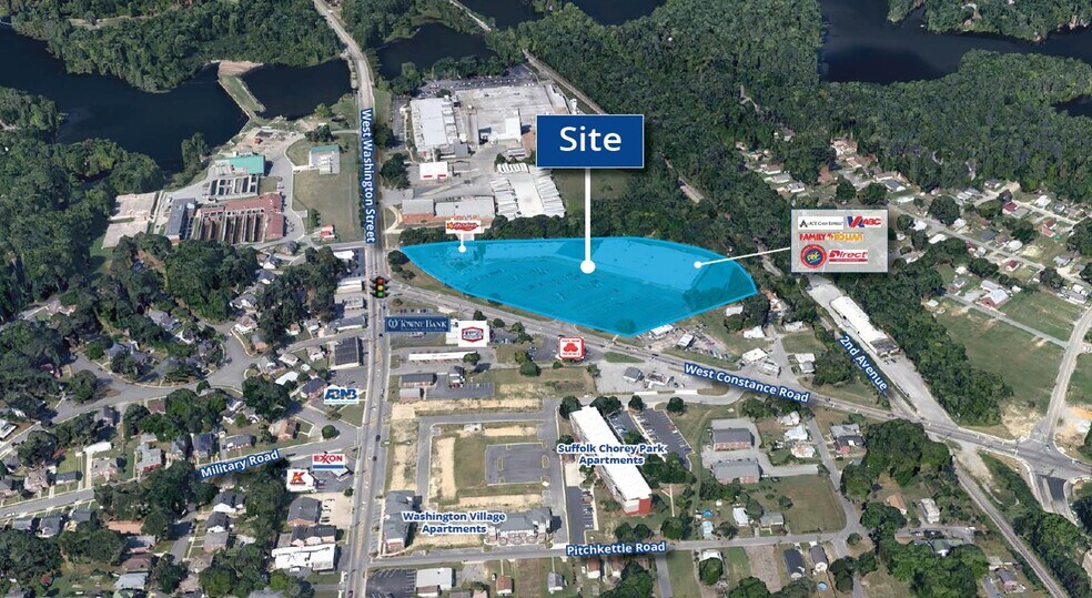 805-841 W Constance Rd, Suffolk, VA à vendre - Photo du bâtiment - Image 2 de 19