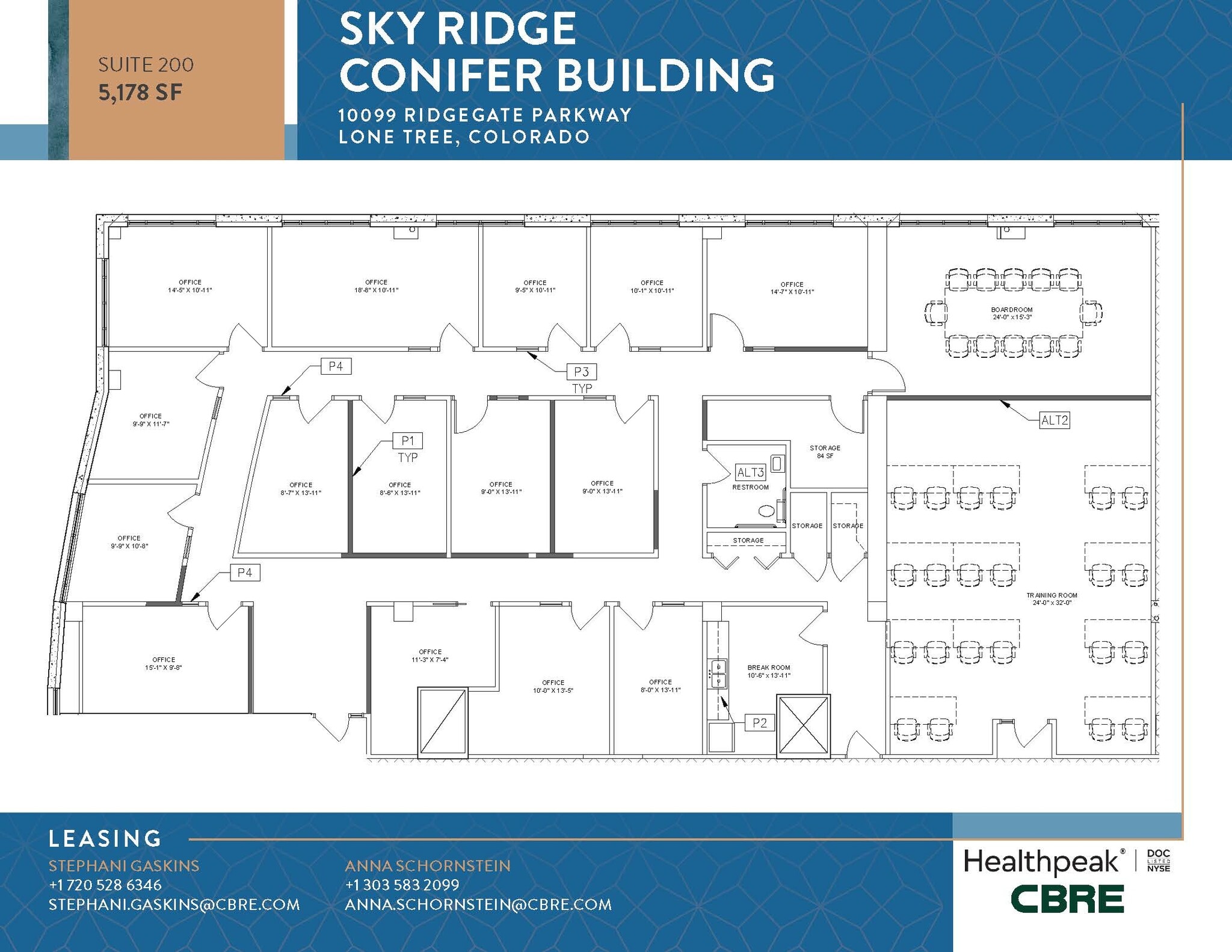 10535 Park Meadows Blvd, Lone Tree, CO for lease Floor Plan- Image 1 of 1