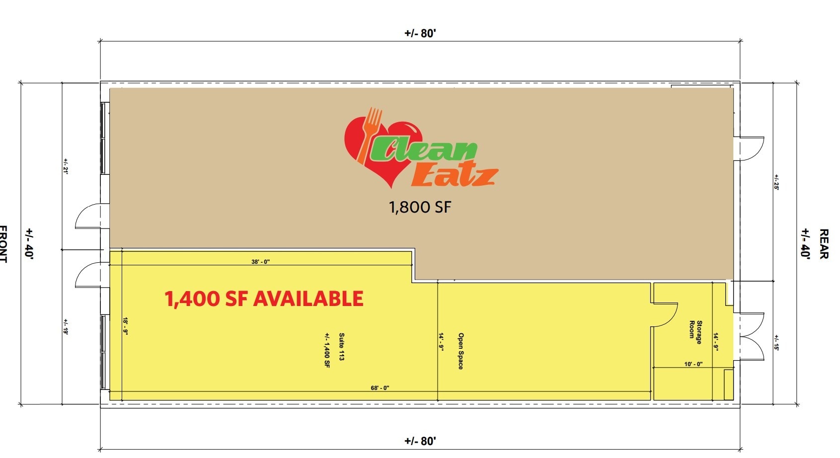 315 Garrisonville Rd, Stafford, VA for lease Floor Plan- Image 1 of 1
