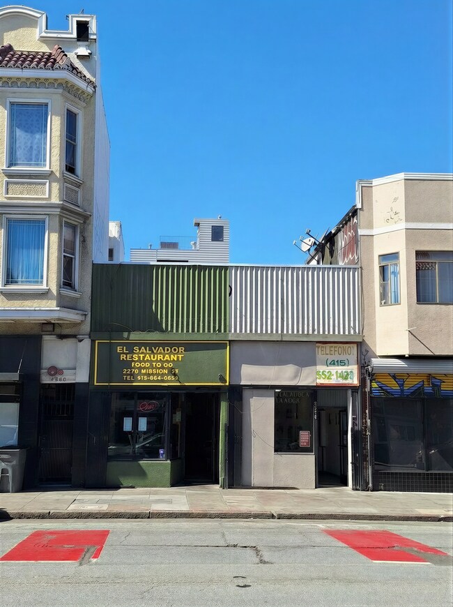 Plus de détails pour 2276 Mission St, San Francisco, CA - Commerce de détail à vendre