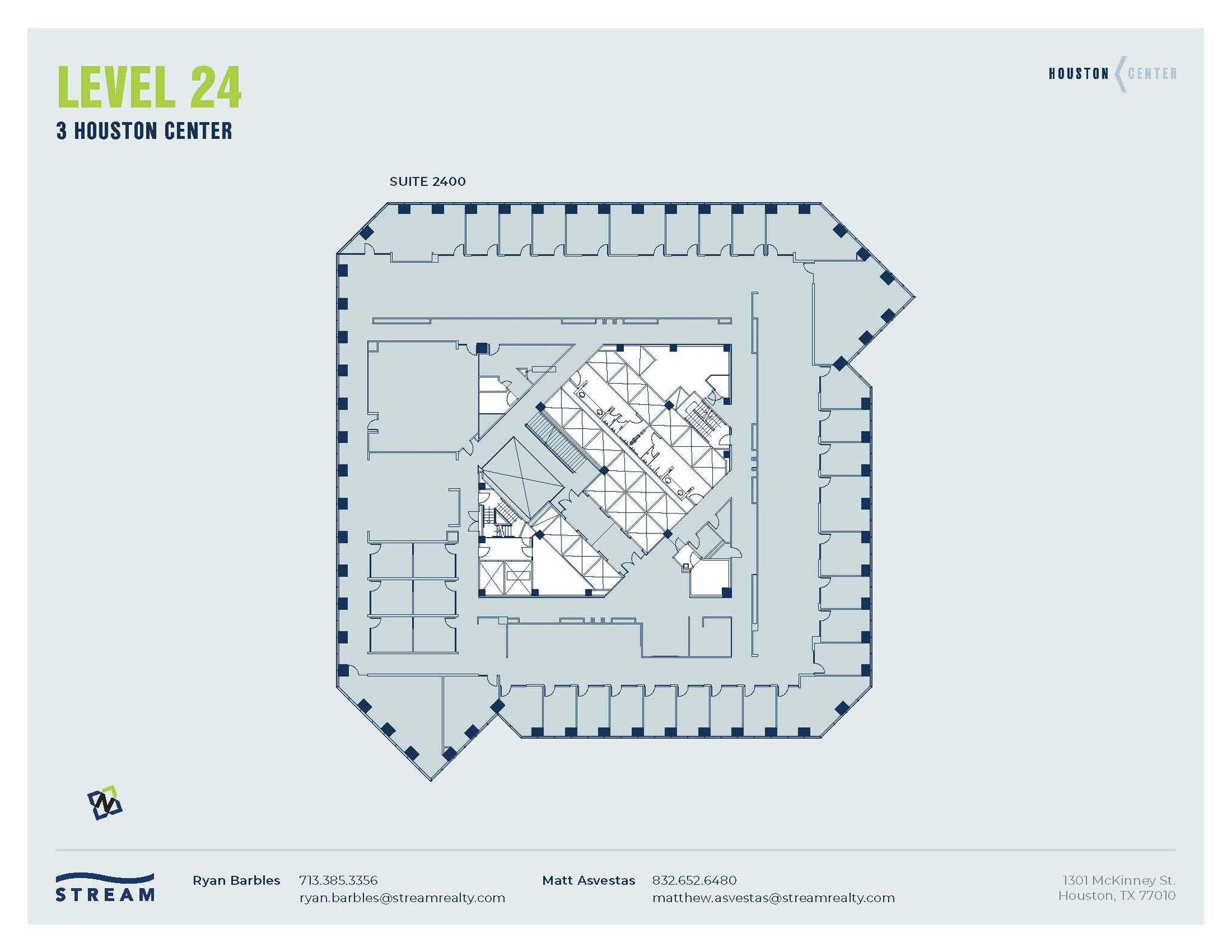 1301 McKinney St, Houston, TX for lease Floor Plan- Image 1 of 1