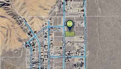 Woodridge Avenue, Whitewater, CA - AERIAL  map view