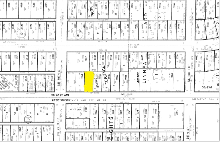 7010 35th Ave NE, Seattle, WA for lease - Plat Map - Image 2 of 2