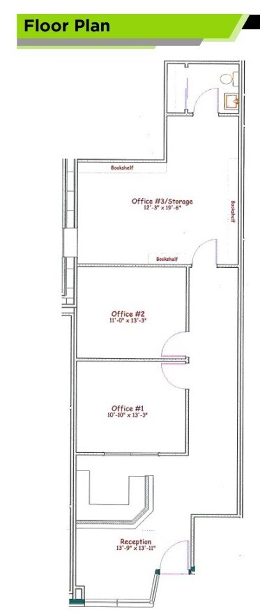 105 3rd Ave NW, Mandan, ND for lease Floor Plan- Image 1 of 1