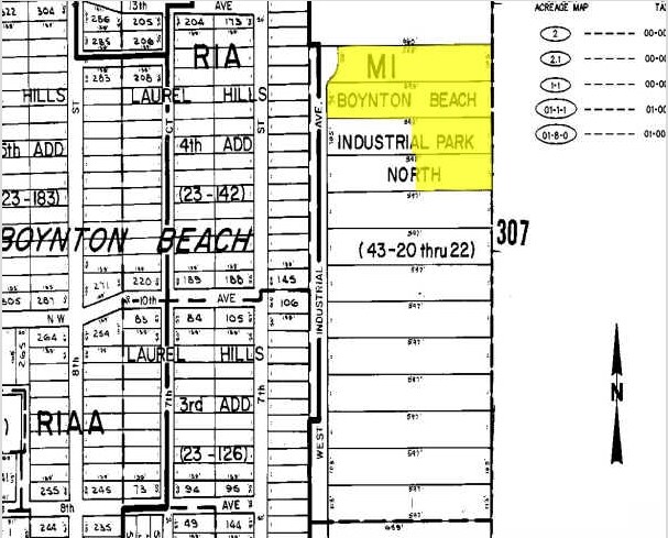 1220 N Industrial Ave, Boynton Beach, FL for sale - Plat Map - Image 2 of 2