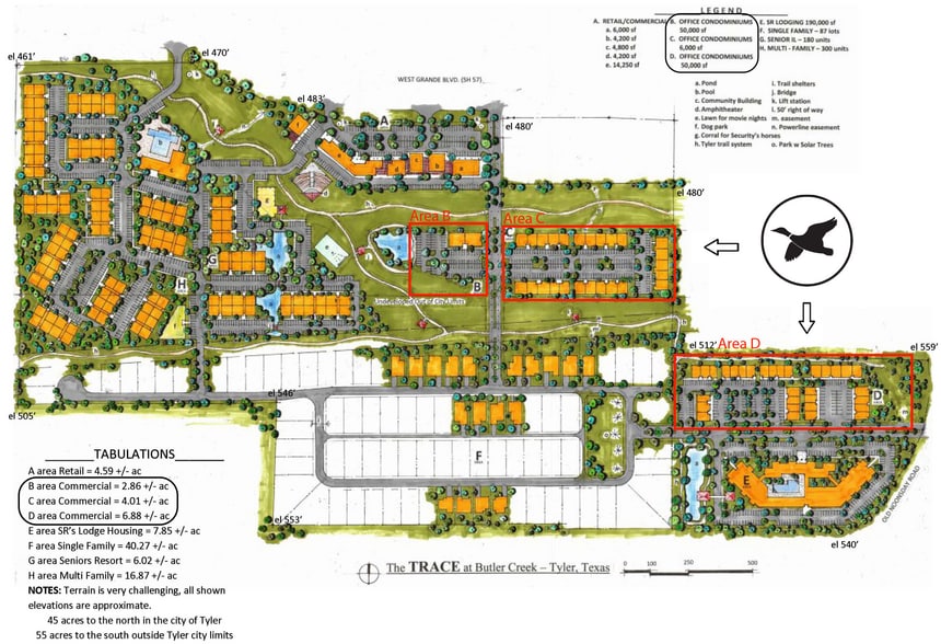 3556 W Grande Blvd, Tyler, TX for sale - Site Plan - Image 2 of 2