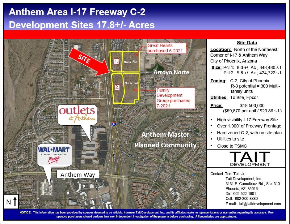 43775 BLACK CANYON HWY, Phoenix, AZ à vendre Photo du bâtiment- Image 1 de 3