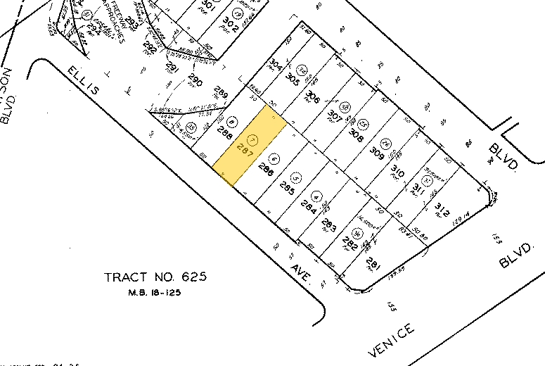 8931 Ellis Ave, Los Angeles, CA à vendre - Plan cadastral - Image 2 de 17