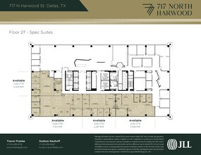 717 N Harwood St, Dallas, TX for lease Floor Plan- Image 2 of 2