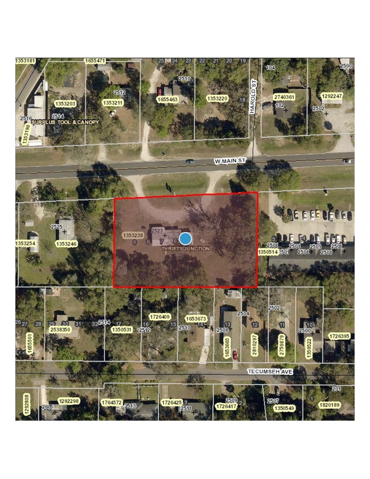 2523 W Main St, Leesburg, FL for sale Aerial- Image 1 of 1