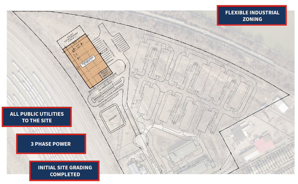 Nichol Ave, Mckees Rocks, PA for sale - Site Plan - Image 3 of 5