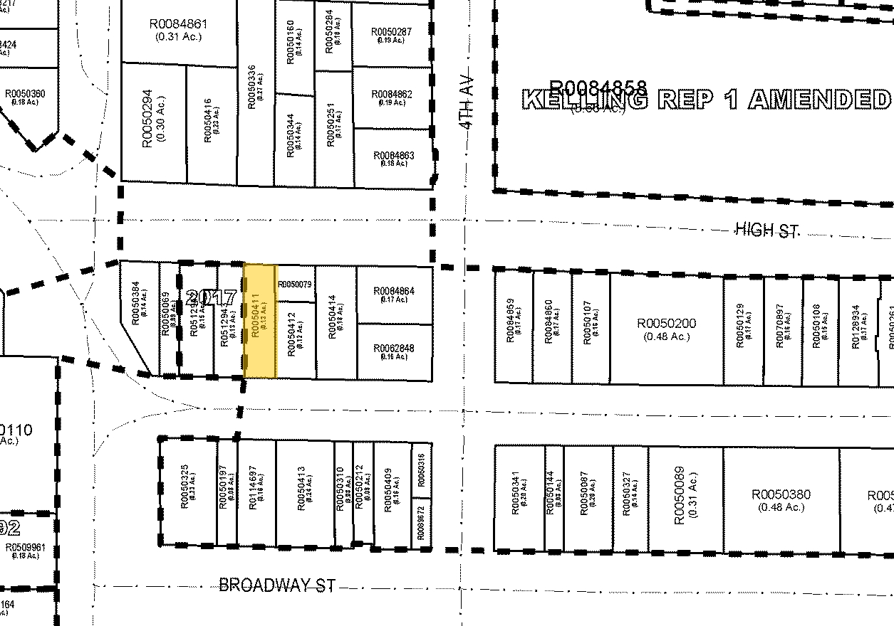 430-436 Main St, Lyons, CO à vendre Plan cadastral- Image 1 de 1