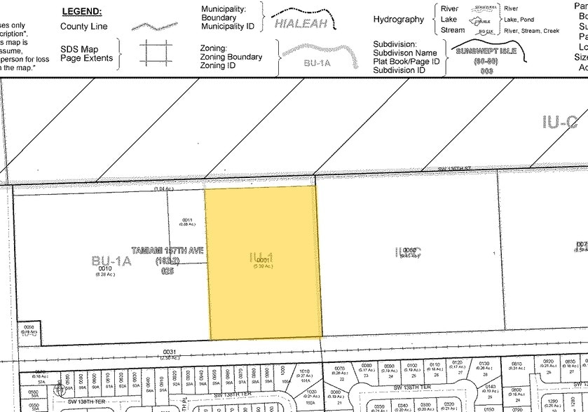 15420 SW 136th St, Miami, FL for lease - Plat Map - Image 2 of 29