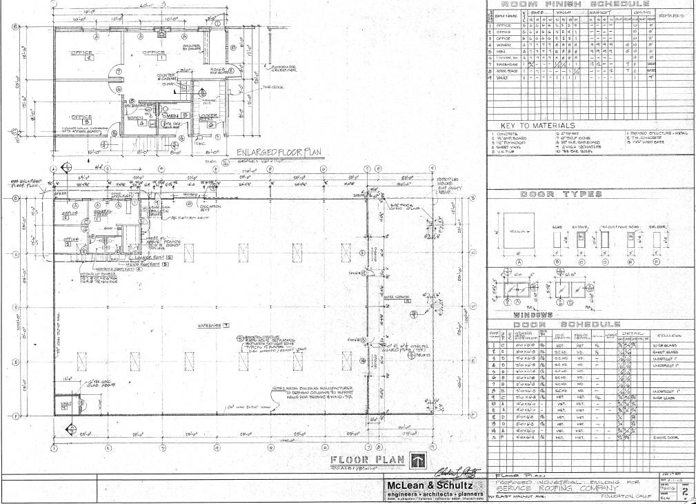 440 E Walnut Ave, Fullerton, CA à louer Plan d’étage- Image 1 de 2