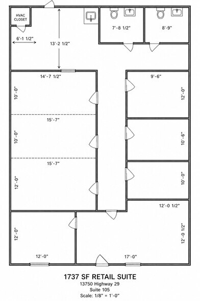 13750 W Highway 29, Liberty Hill, TX for lease - Floor Plan - Image 2 of 2