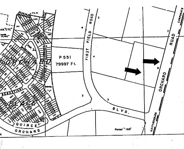 708 Quince Orchard Rd, Gaithersburg, MD for lease - Plat Map - Image 2 of 3