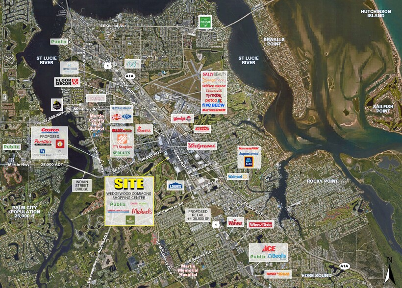 3208-3598 SE Federal Hwy, Stuart, FL à louer - Photo du bâtiment - Image 3 de 4