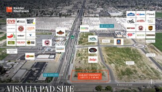 Plus de détails pour SEC Mooney Blvd Blvd, Visalia, CA - Terrain à louer