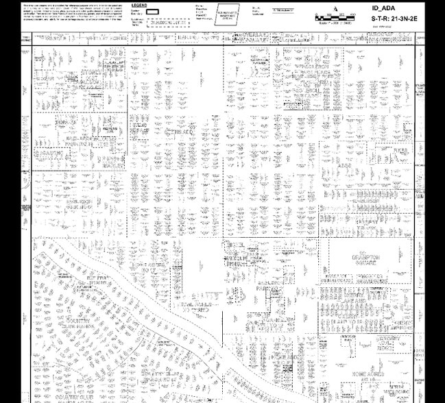 3925-3931 W Overland Rd, Boise, ID for lease - Plat Map - Image 2 of 10