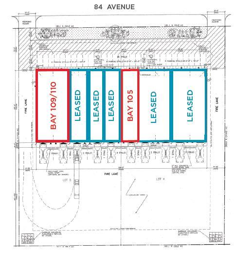3909 84th Ave, Leduc, AB for lease - Site Plan - Image 3 of 3
