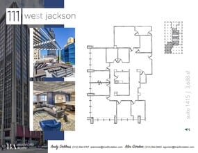 111 W Jackson Blvd, Chicago, IL for lease Floor Plan- Image 1 of 1