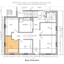 250 W Pennsylvania Ave, Southern Pines, NC à louer Plan d’étage- Image 1 de 1