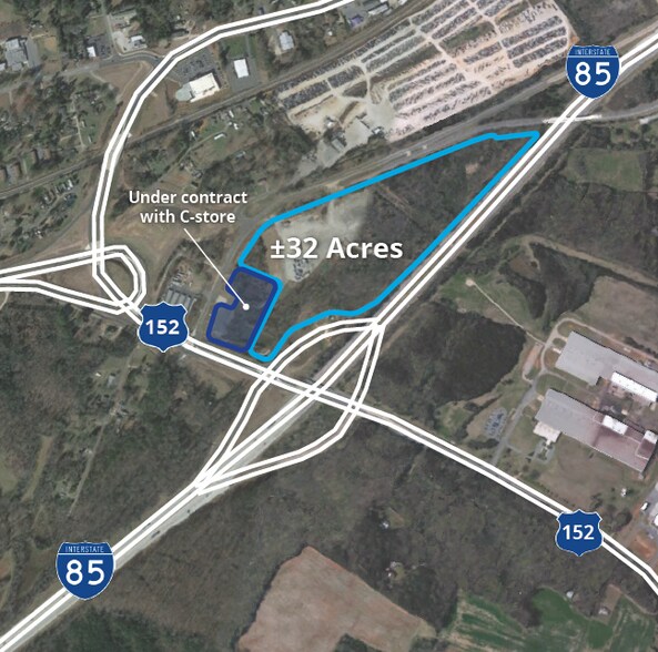 306 E 152 Hwy, China Grove, NC à vendre - Photo du bâtiment - Image 1 de 3